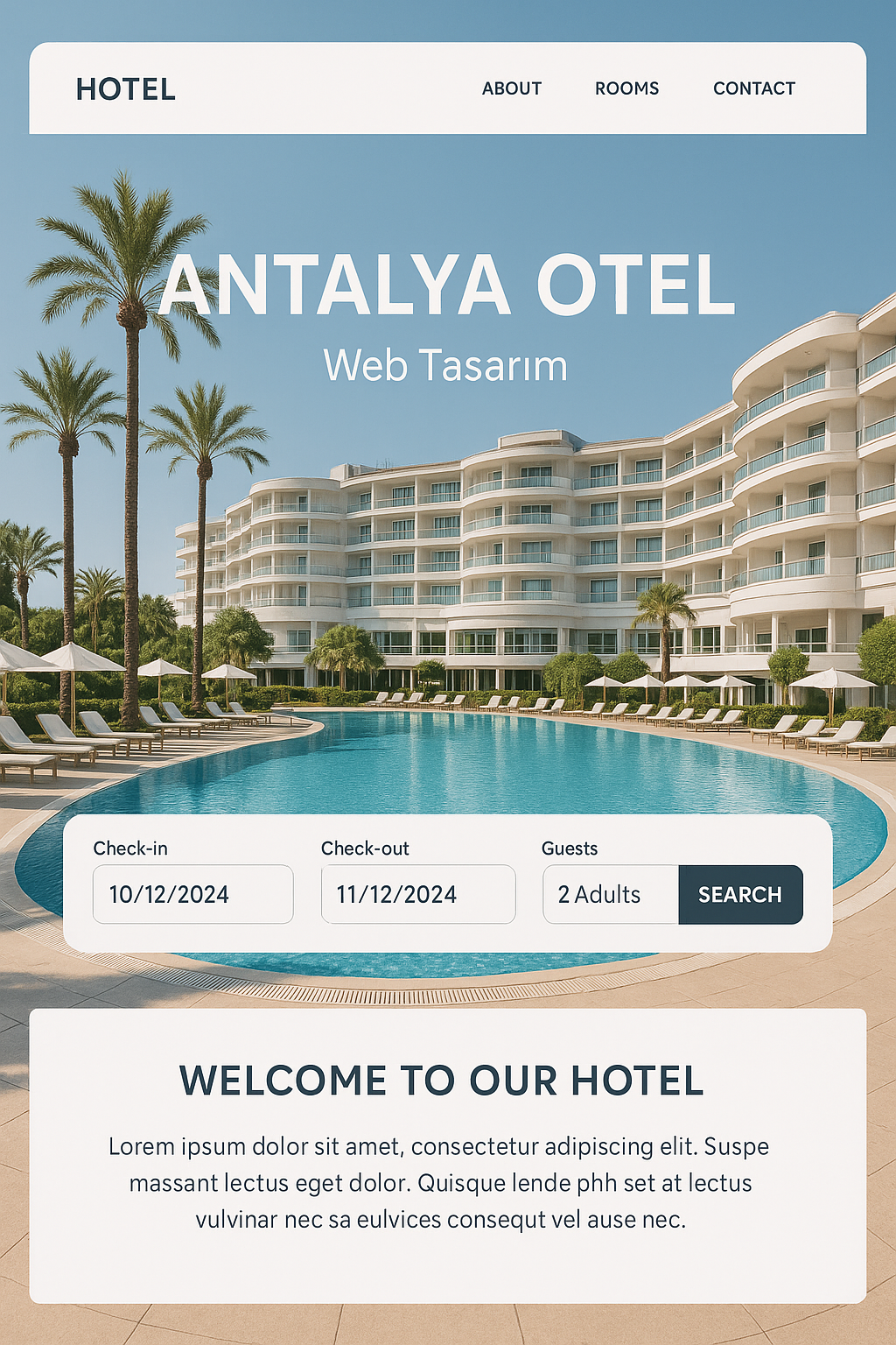 Antalya Otel Web Tasarım